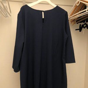 Navy blue dress